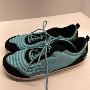 Xeroshoes  360 Sneakers Lace Up Shoes Blue Black Women;s Size 10
